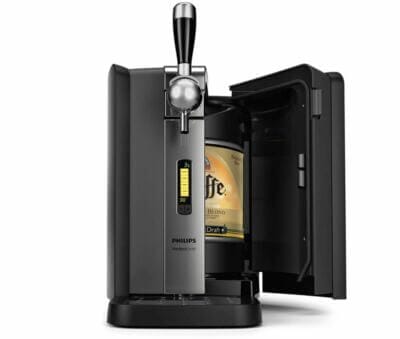 Bierzapfanlage für Zuhause – Philips PerfectDraft, stilvolles Design, spülmaschinengeeignet und ideal für Hausbars.