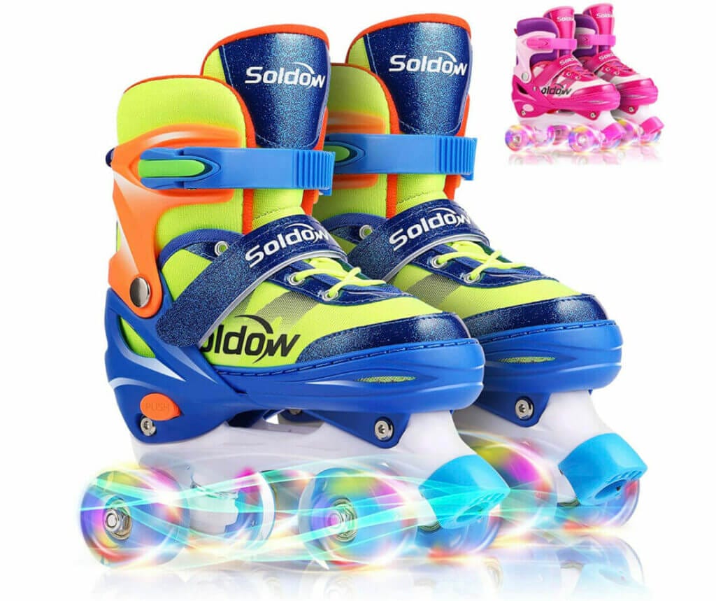 LED Kinder Rollschuhe – 50% Rabatt