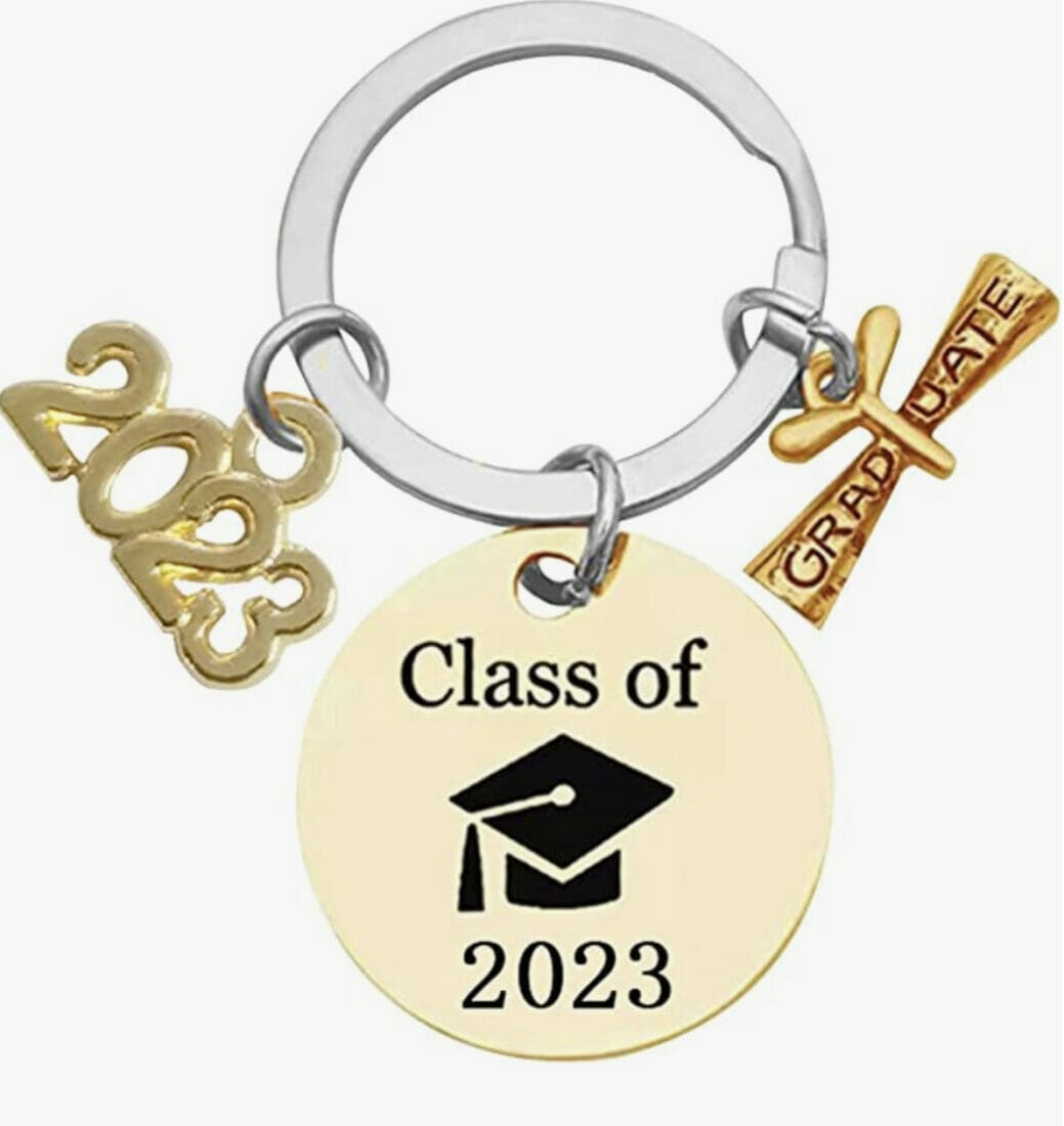 DACONGMING Schlüsselanhänger mit Gravur „Class of 2023“ – 60% Rabatt