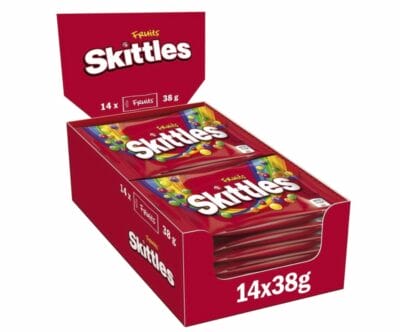 Regenbogenfrüchte in jeder Tüte: Skittles Fruits, die veganen Süßigkeiten für jeden Anlass!