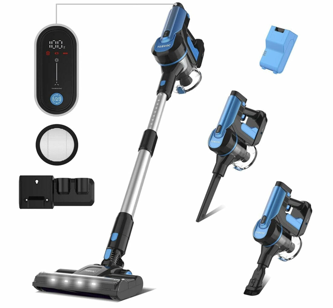 TASVAC Akku-Staubsauger 6 in 1 – 80% Rabatt