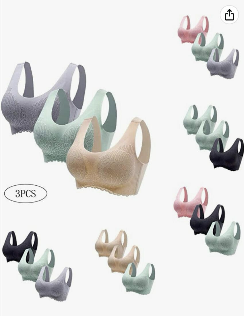 BHs im 3er-Pack – 70% Rabatt