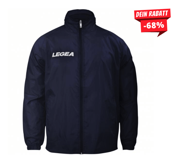 Legea Italia Teamwear Regenjacke – 68% Rabatt