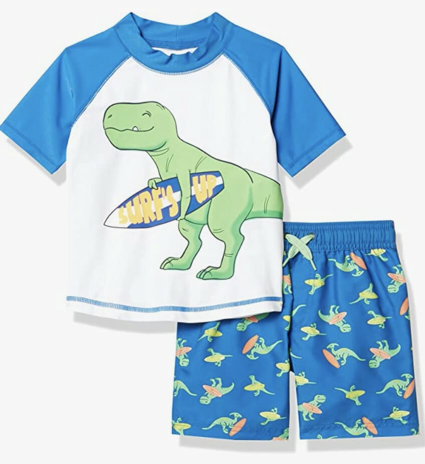 Simple Joys by Carter’s Baby Jungen Badehose mit Rashguard – 50% Rabatt
