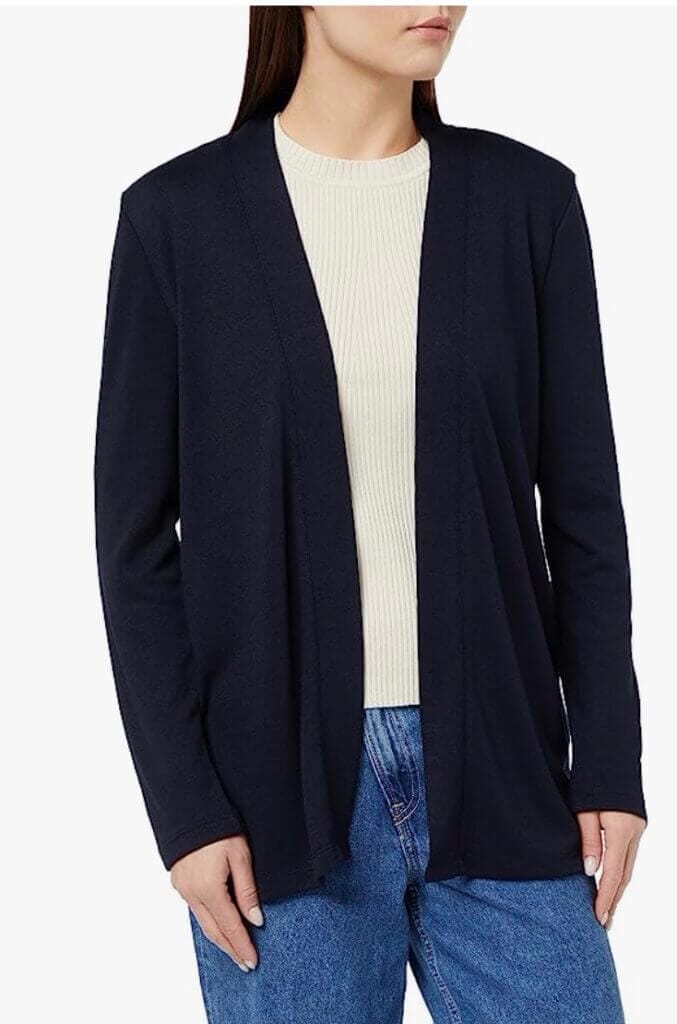 Wenig auf Lager: TOM TAILOR Damen T-Shirt Cardigan – 68% Rabatt