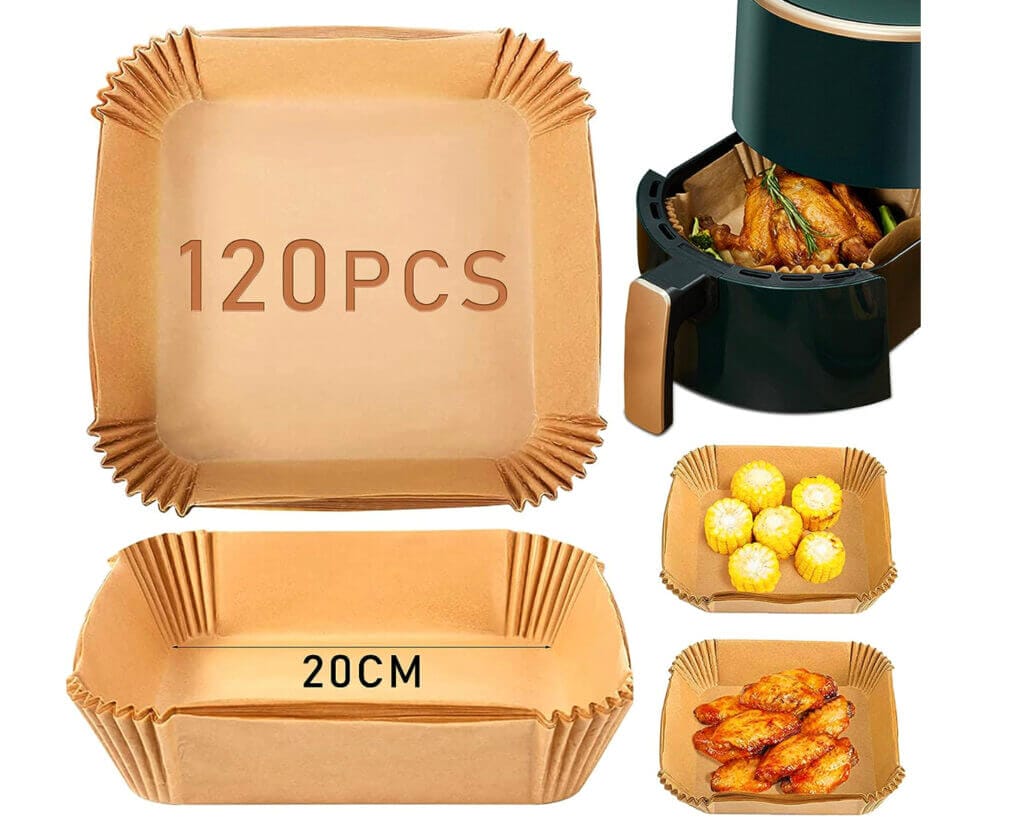 Backpapier für die Heißluftfritteuse – 50% Rabatt