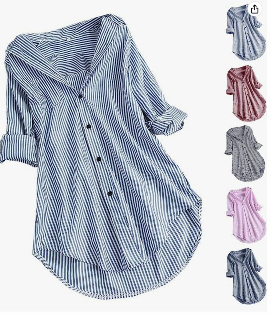 Damen Hemdbluse – 50% Rabatt