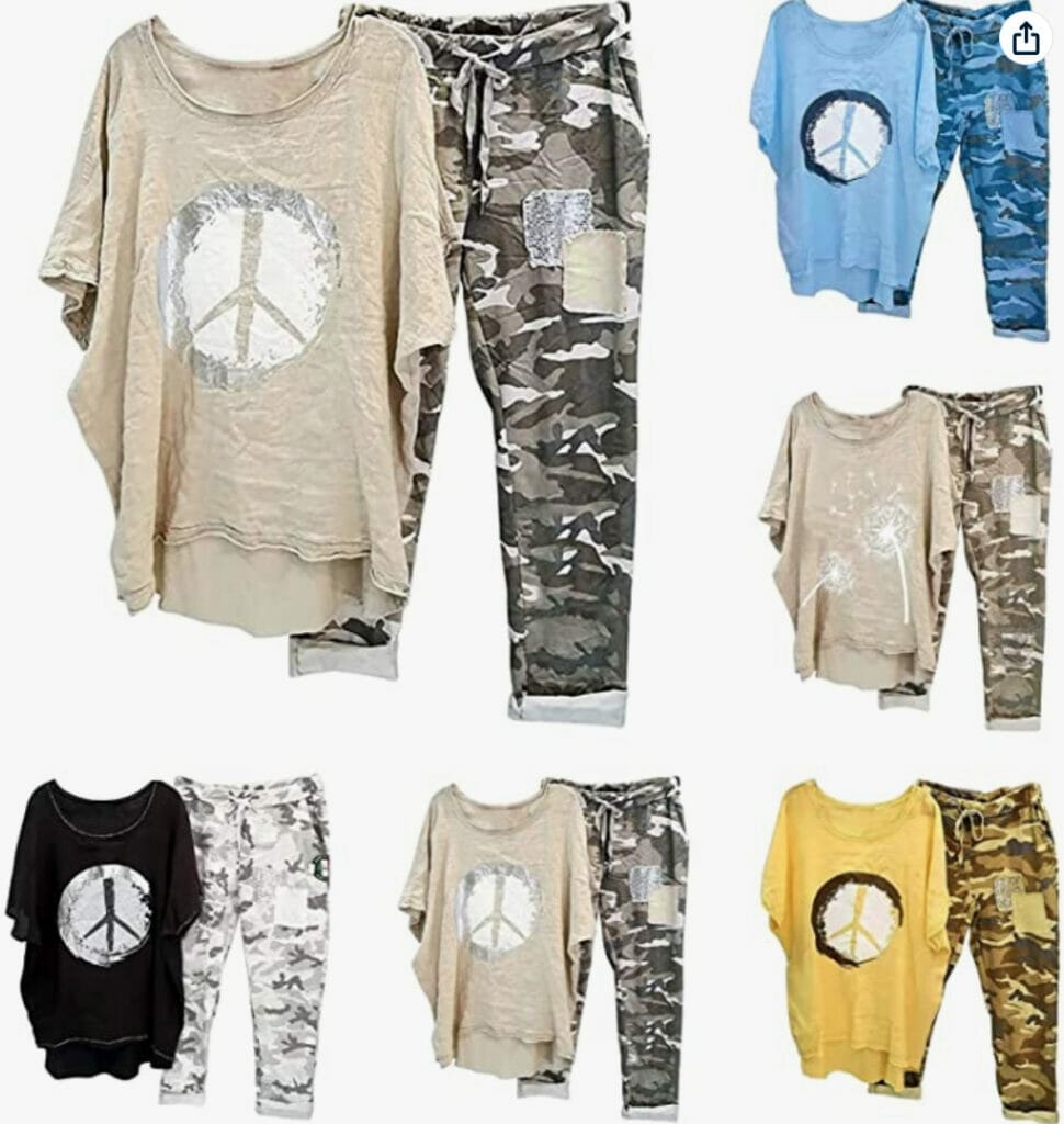 Routinfly Kurzarm-Sets für Damen – 50% Rabatt