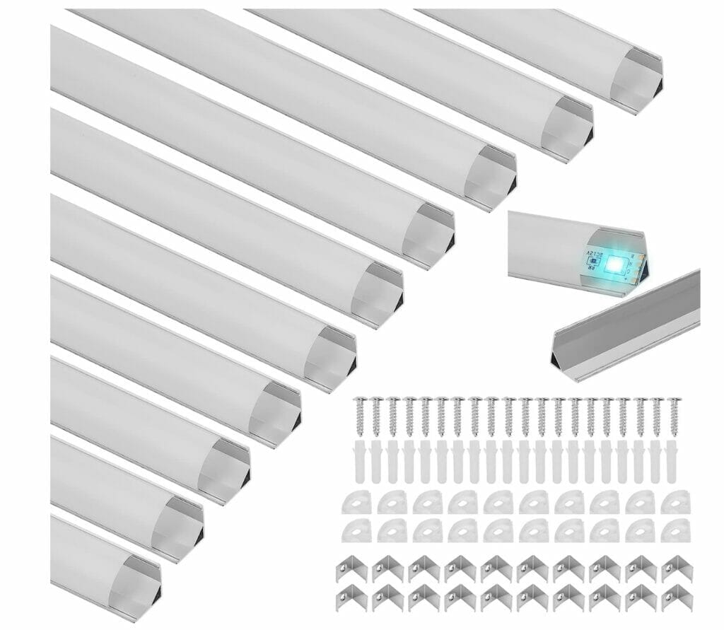 Izrielar Aluminiumrahmen für LED Streifen – 30% Rabatt