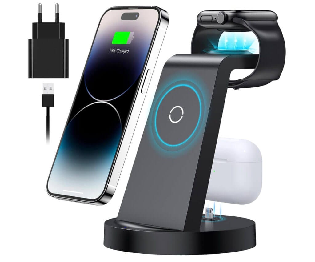 3 in 1 Ladestation – 69% Rabatt