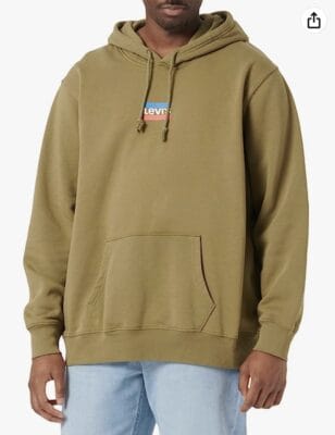 Levis Herren Standard Graphic Sweatshirt Hoodie