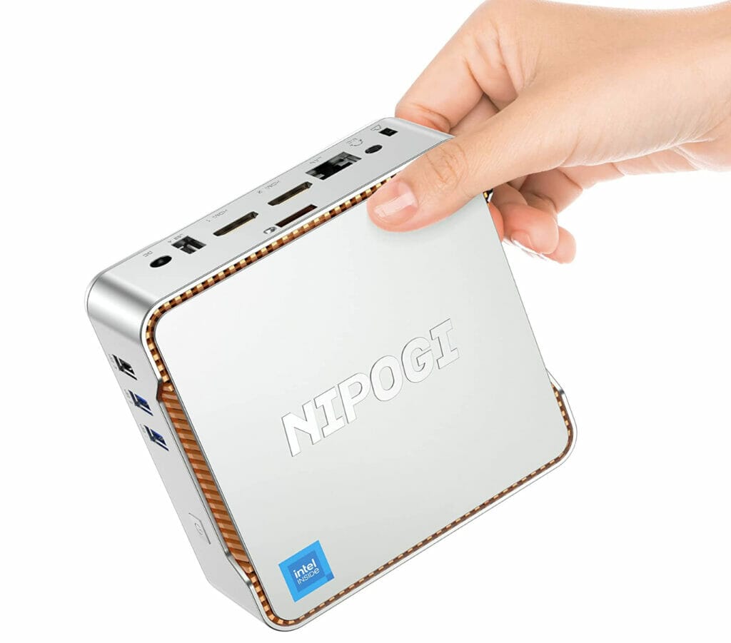 NiPoGi Mini PC 16GB DDR4 512GB ROM – 26% Rabatt
