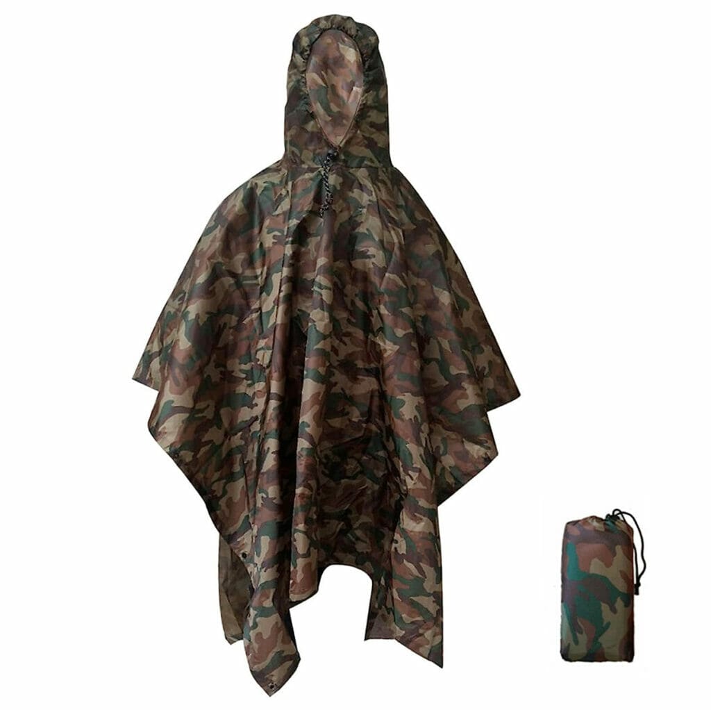 Praktischer Regenponcho – 50% Rabatt