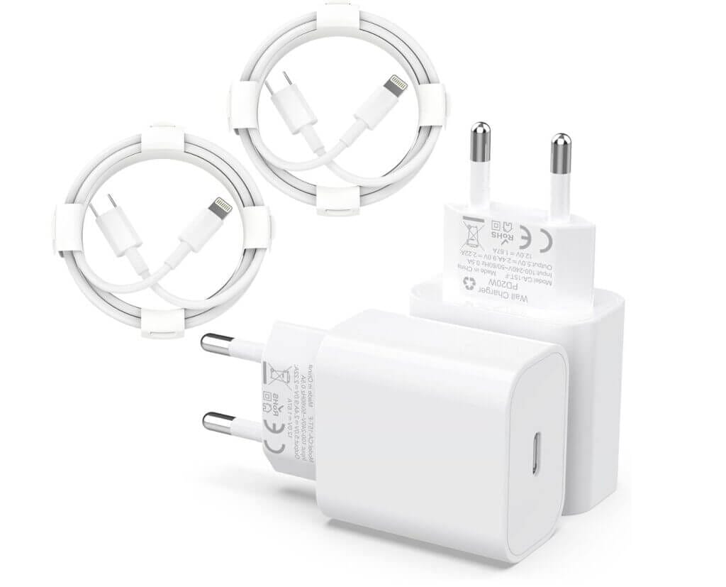 20W USB C iPhone Schnellladekabel und Ladegeräte – 46% Rabatt