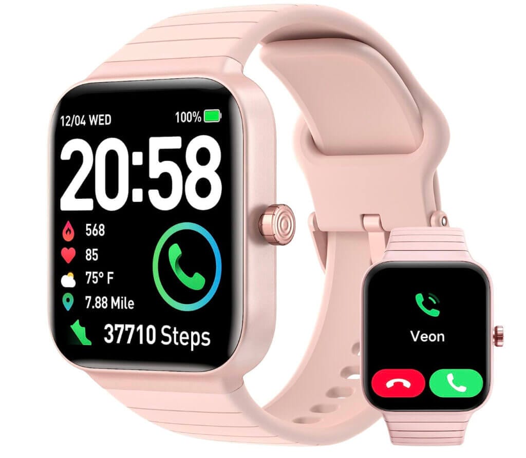 Smartwatch für Damen mit Telefonfunktion – 60% Rabatt