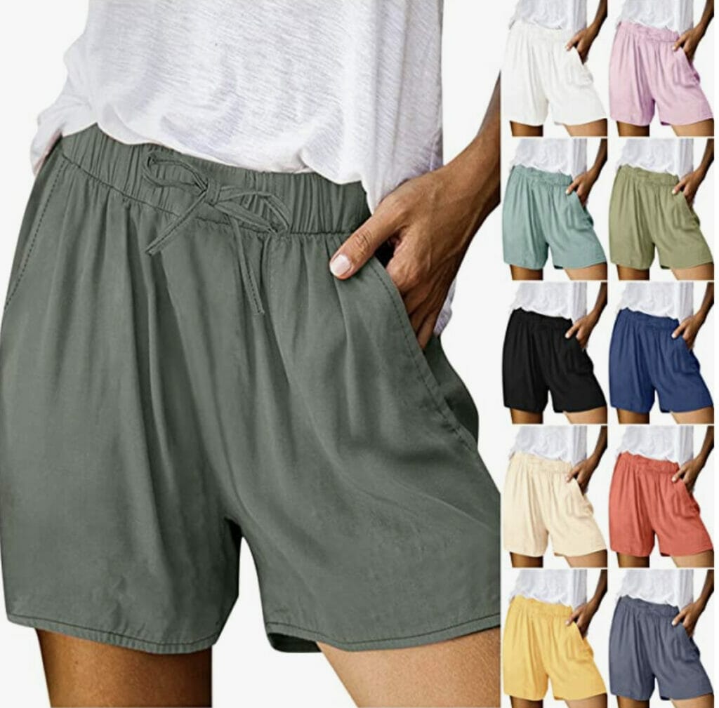 Damen Sommer Shorts – 60% Rabatt