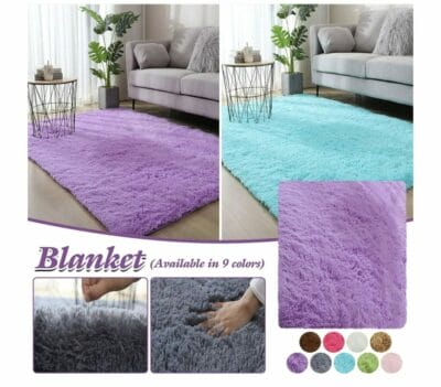 Plüsch Teppich (60 x 160cm) - 53% Rabatt 4 Plüsch Teppich
