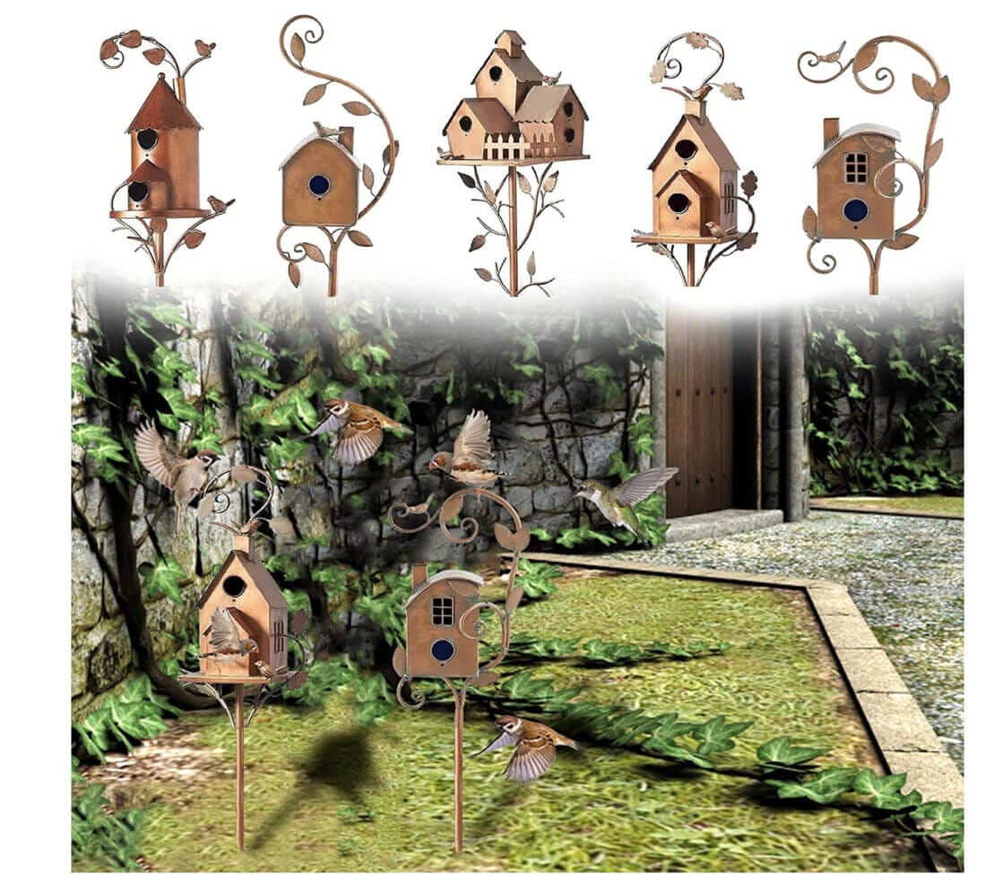 Dekoratives Vogelhaus von routinfly – 55% Rabatt