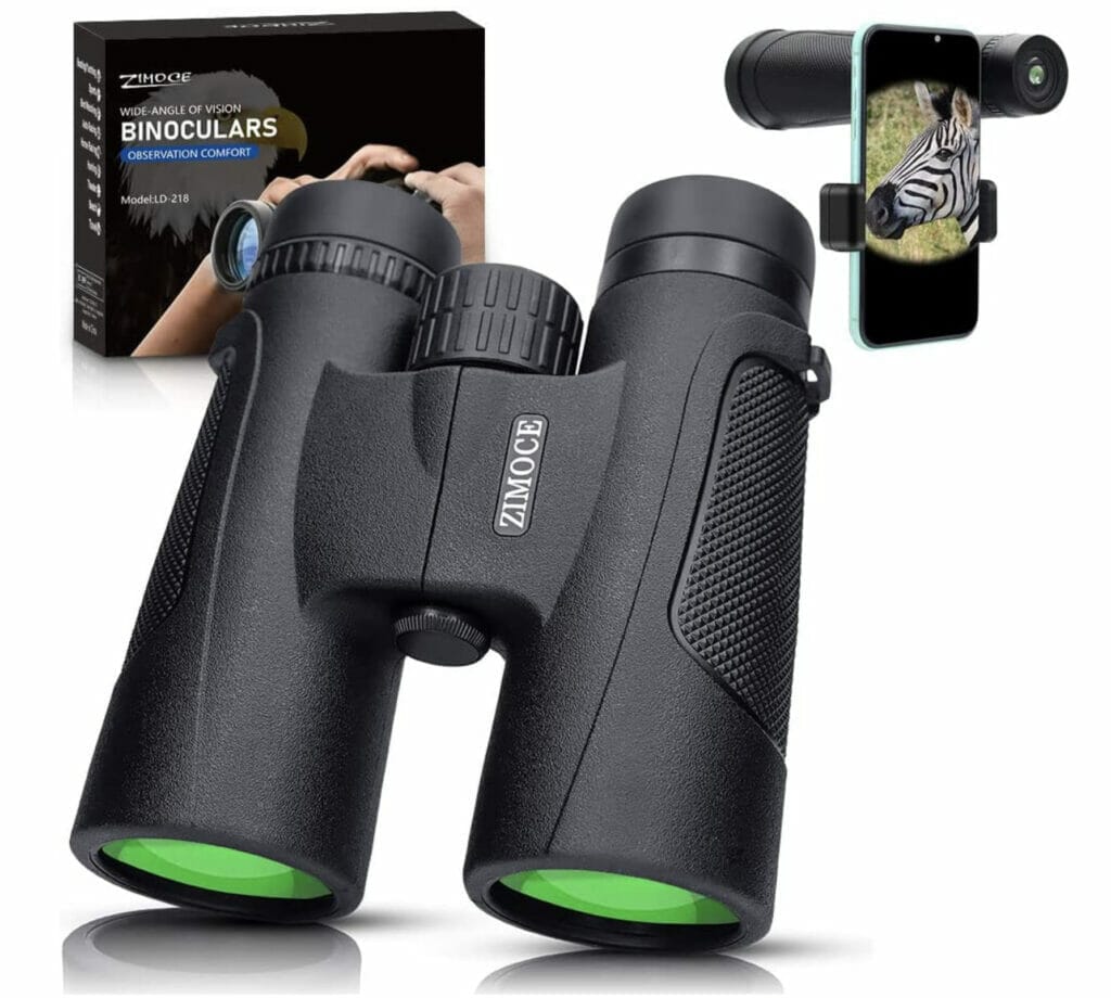 ZIMOCE HD 10 x 42 Fernglas – 50% Rabatt