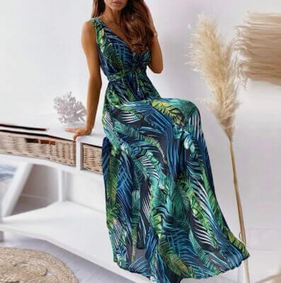 Damen Lang Maxikleid - 55% Rabatt 4 sommerkleid 13