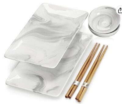 6-teiliges Japanisches Sushi Servierset