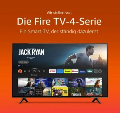 Amazon Fire TV-4-Serie Smart-TV mit 50 Zoll (127 cm), 4K UHD - 33% Rabatt 3 Amazon Fire TV-4-Serie Smart-TV mit 50 Zoll