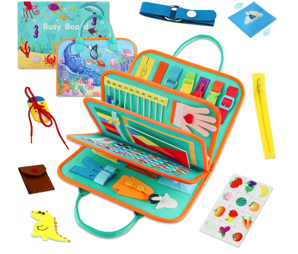 PHYSEN Activity Board Motorikspielzeug – 55% Rabatt