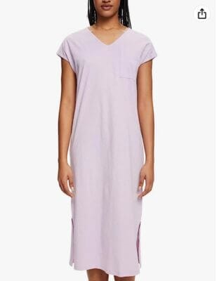 ESPRIT Nachthemd aus Neppy Baumwolle