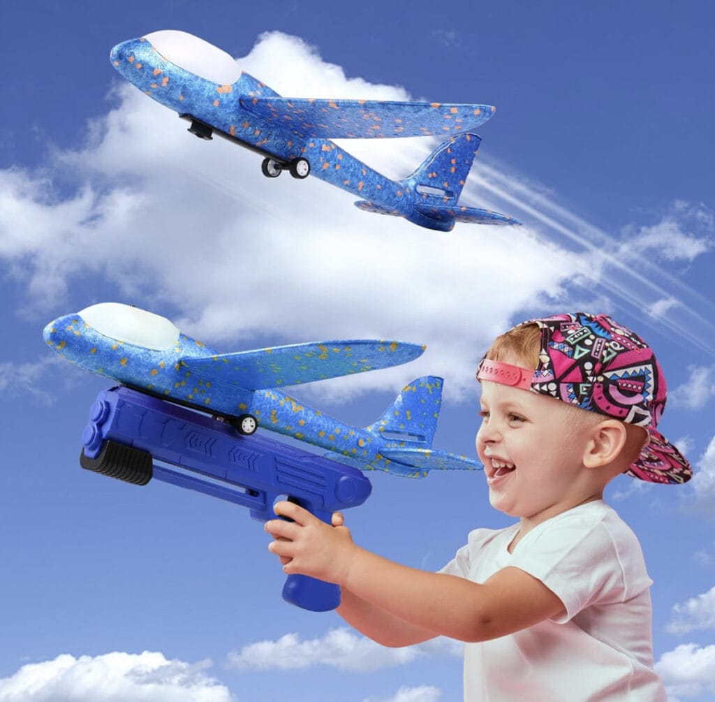 Segelflugzeug aus Schaumstoff – 50% Rabatt