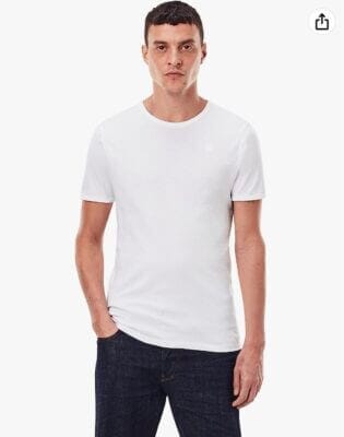 G STAR RAW Herren Basic T Shirt 2 Pack1
