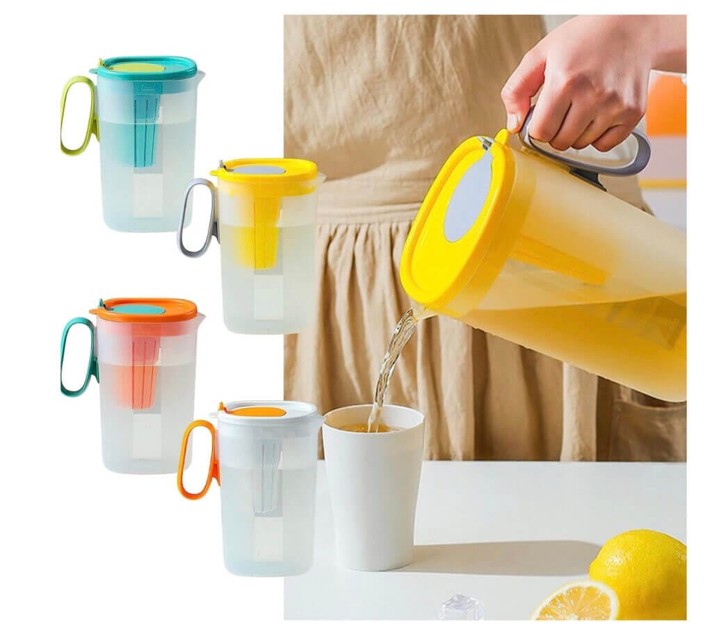 1,55 L Wasserkaraffe mit Obstfilter – 50% Rabatt