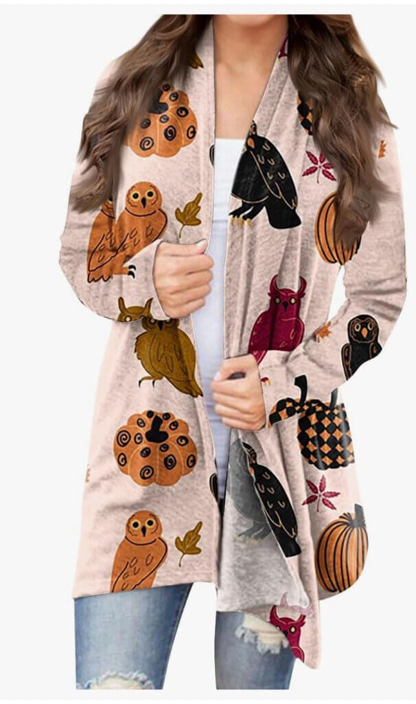 FUPODD Halloween Cardigan – 40% Rabatt