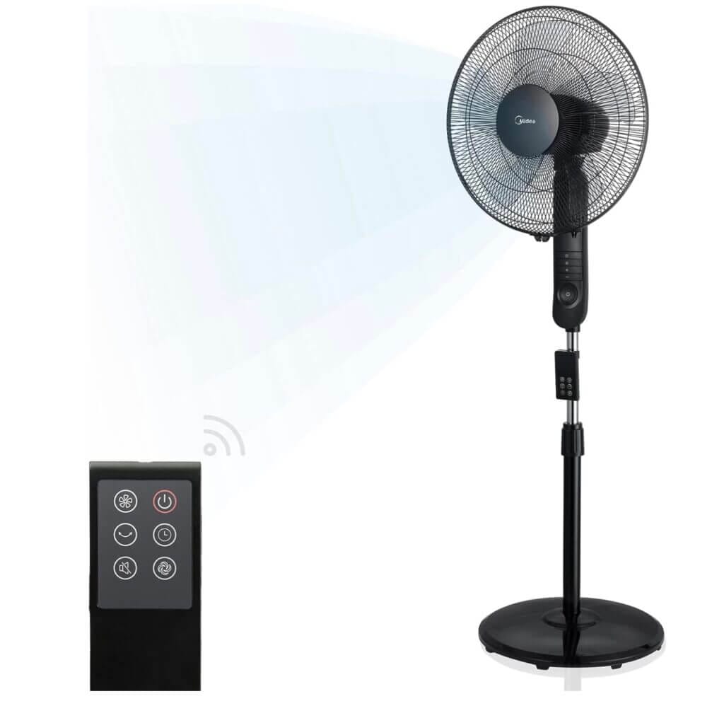 Midea FS40-15FR Standventilator – 52% Rabatt