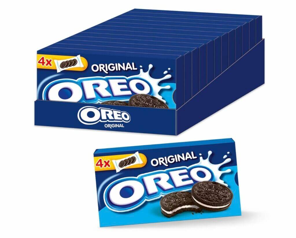 OREO Original Kakao Doppelkeks gefüllt mit Crème-Füllung – 48% Rabatt