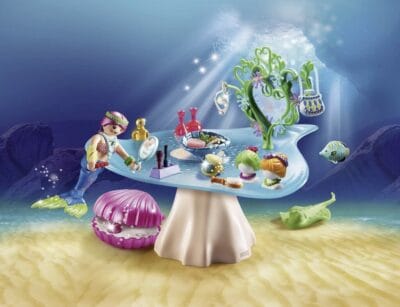 PLAYMOBIL Magic 70096 Beautysalon mit Perlenschatulle Magische Welt der Meerjungfrauen Meerjungfrauenwelt Spielzeug fuer Kinder ab 4 Jahren1