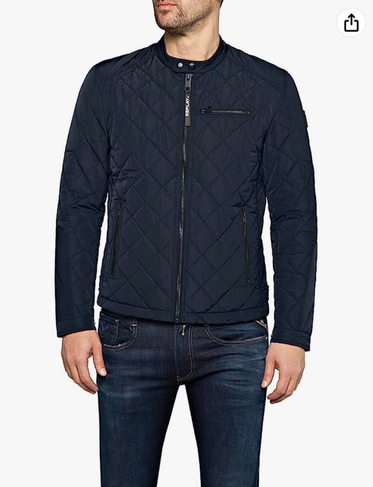 Replay Herren Jacke SOFT POLY – 50% Rabatt