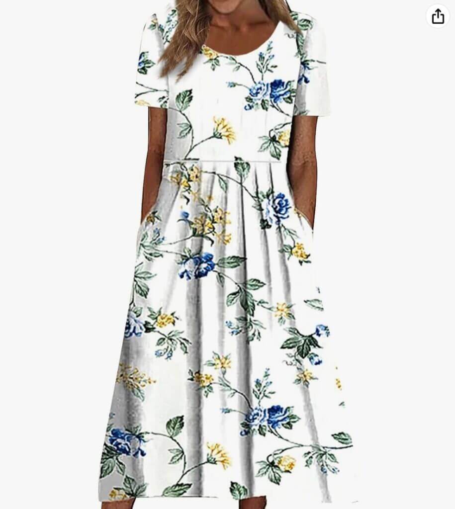 Sommerkleid für Damen – 50% Rabatt