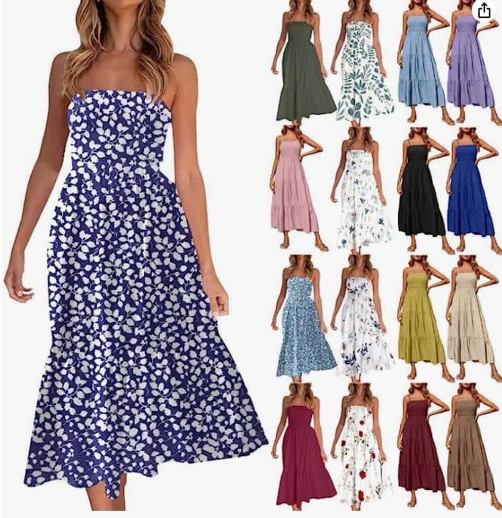 Sommerkleid – 50% Rabatt