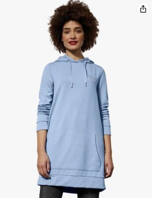 Street One Damen Hoodie Longpullover