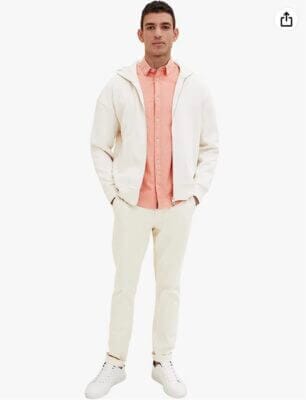 TOM TAILOR Herren Slim Fit Hemd mit Stretch1