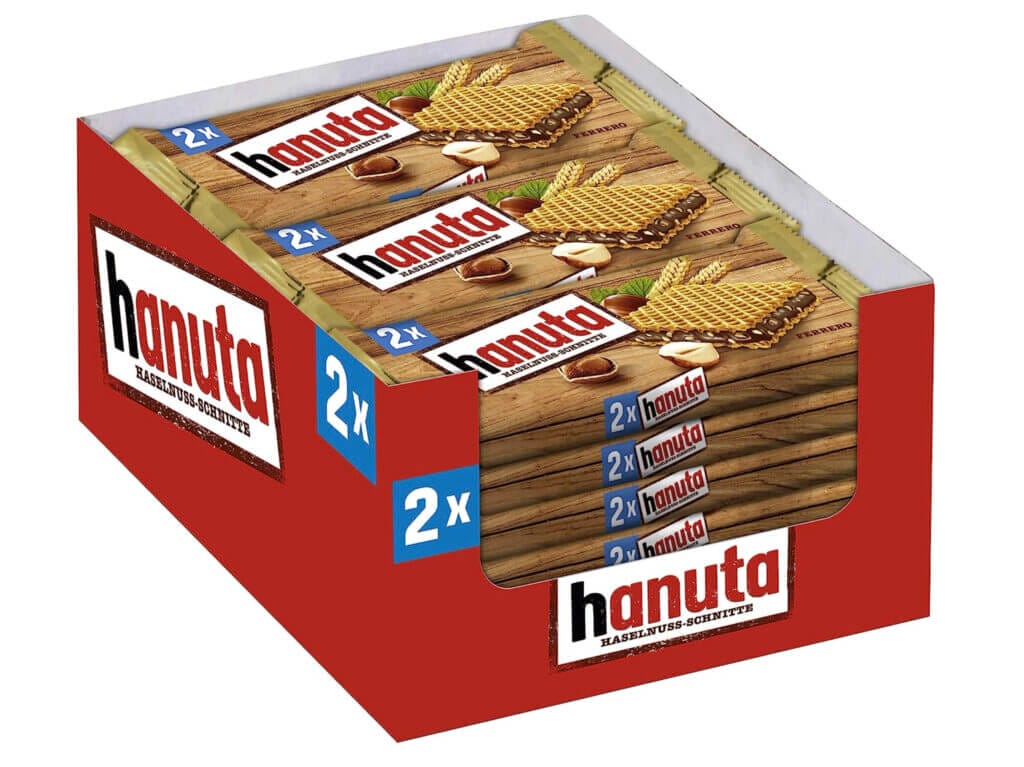 Hanuta (18 x 2 Waffeln) – 26% Rabatt