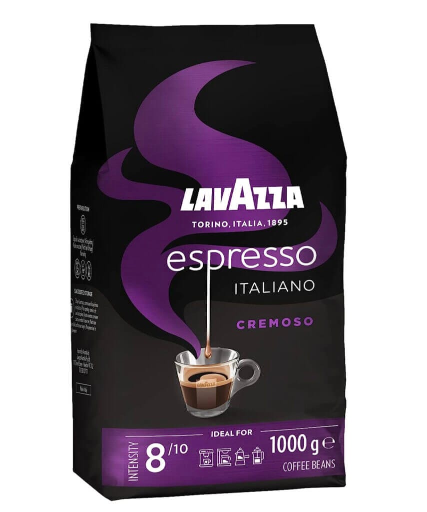 Lavazza Espresso Italiano Cremoso, Arabica und Robusta Kaffeebohnen – 47% Rabatt