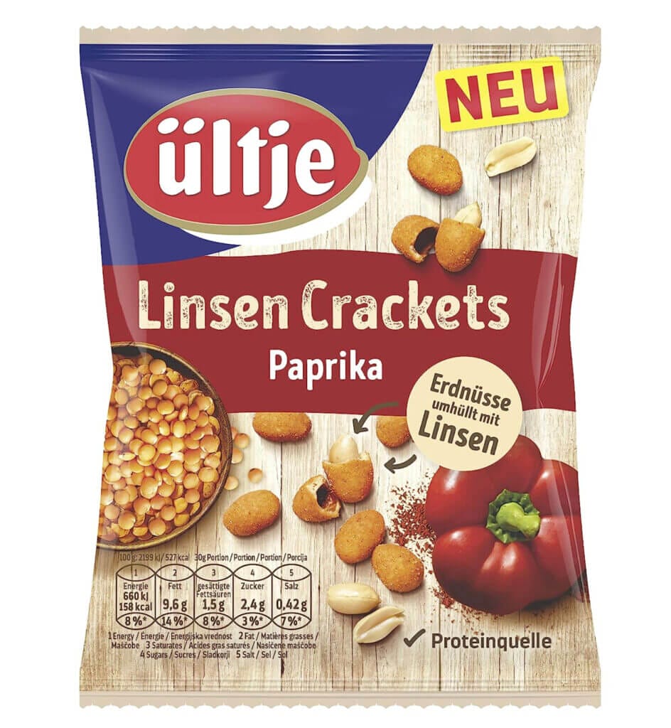 ültje Linsen Crackets 110g – 30% Rabatt + 10% Spar-Abo
