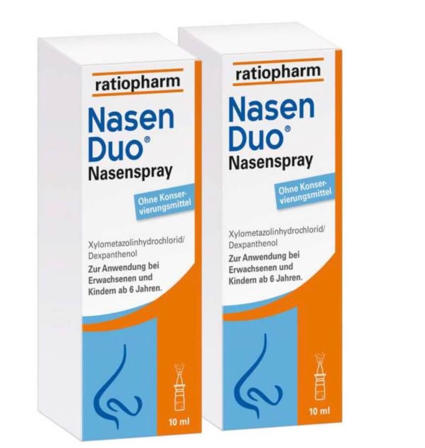 Neu die Duo Angebote jetzt richtig viel sparen: Nasenduo Nasenspray 2 x 10 ml – 45% Rabatt