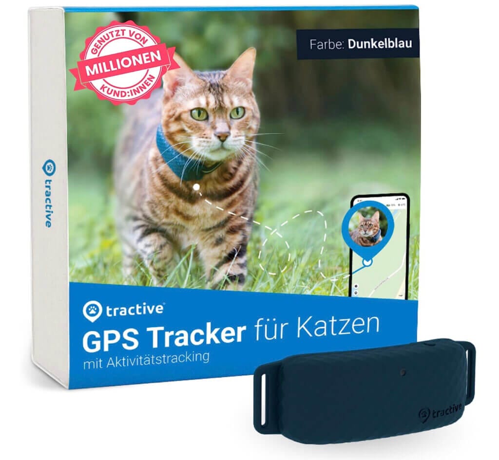 Tractive GPS Tracker Katze – 40% Rabatt