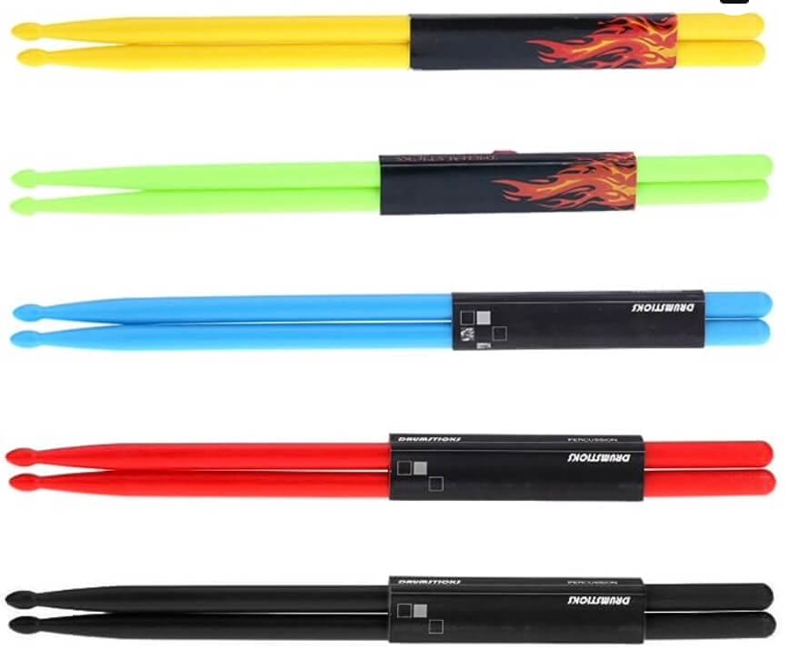 Andoer®  5A Trommelstöcke in tollen Farben – 20% Rabatt