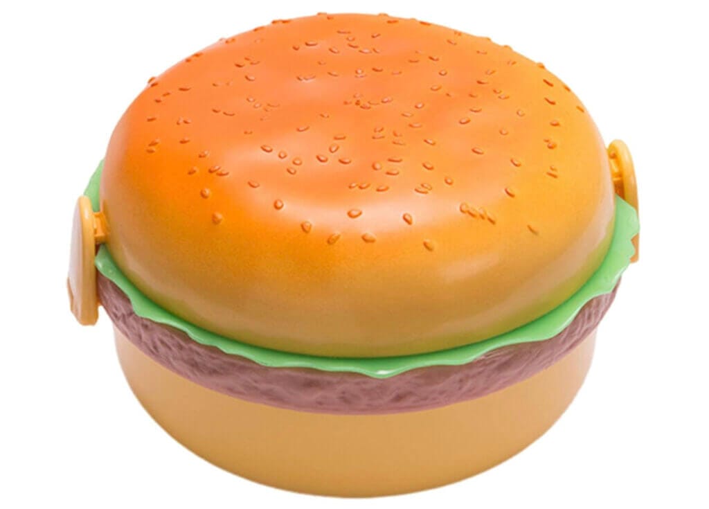 Brotdose im Burger-Design – 50% Rabatt