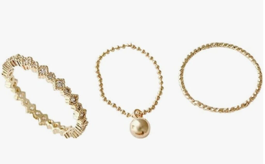 DACONGMING Damen Ringe Set – 60% Rabatt