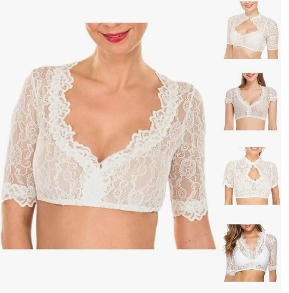 Damen Dirndlbluse – 70% Rabatt