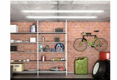 Cecaylie LED Feuchtraumleuchten: Helle, wasserfeste Deckenleuchten für Keller, Garage, Küche und Büro, Energieklasse A++.